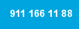 911 166 11 88 911 166 11 88